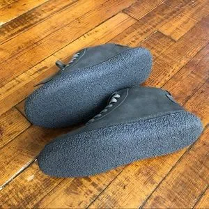 Yoinsu Men\'s Gray Leather Thick Sole Shoes Yoinsu | Shoes | Yoinsu Mens Gray Leather Thick Sole Shoes  main image 2